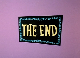 Screenshots from the 1958 Hanna-Barbera cartoon Freeway Patrol