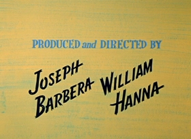 Screenshots from the 1958 Hanna-Barbera cartoon Freeway Patrol