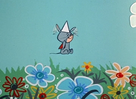 Screenshots from the 1958 Hanna-Barbera cartoon Little Bird-Mouse