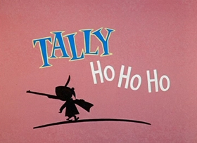 Screenshots from the 1958 Hanna-Barbera cartoon Tally Ho Ho Ho