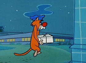 Screenshots from the 1958 Hanna-Barbera cartoon Jiggers… It’s Jinks!