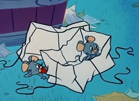 Screenshots from the 1958 Hanna-Barbera cartoon Jiggers… It’s Jinks!