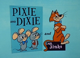 Screenshots from the 1958 Hanna-Barbera cartoon Jiggers… It’s Jinks!