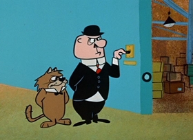 Screenshots from the 1958 Hanna-Barbera cartoon Jiggers… It’s Jinks!