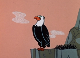 Screenshots from the 1958 Hanna-Barbera cartoon High Fly Guy