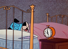 Screenshots from the 1958 Hanna-Barbera cartoon Two Corny Crows