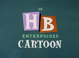 Screenshots from the 1958 Hanna-Barbera cartoon Baffled Bear