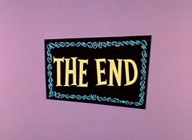 Screenshots from the 1958 Hanna-Barbera cartoon The Buzzin’ Bear