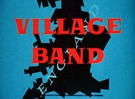 Screenshots from the 1958 UPA cartoon Sailing and Village Band