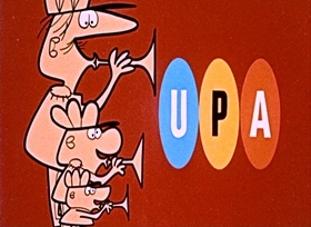 Screenshots from the 1958 UPA cartoon Sailing and Village Band