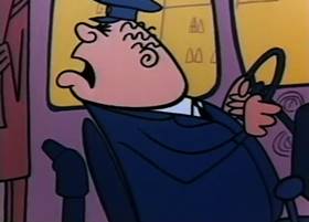 Screenshots from the 1959 Terrytoons cartoon The Tale of a Dog