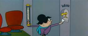 Screenshots from the 1959 Terrytoons cartoon Foofle