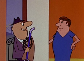 Screenshots from the 1959 Paramount / Famous Studios cartoon Out of This Whirl