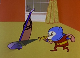 Screenshots from the 1959 Paramount / Famous Studios cartoon Out of This Whirl