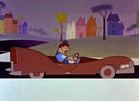 Screenshots from the 1959 Paramount / Famous Studios cartoon Out of This Whirl