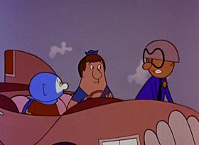 Screenshots from the 1959 Paramount / Famous Studios cartoon Out of This Whirl