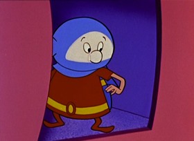 Screenshots from the 1959 Paramount / Famous Studios cartoon Out of This Whirl