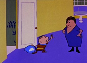 Screenshots from the 1959 Paramount / Famous Studios cartoon Out of This Whirl