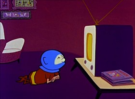 Screenshots from the 1959 Paramount / Famous Studios cartoon Out of This Whirl