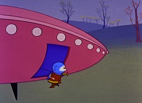 Screenshots from the 1959 Paramount / Famous Studios cartoon Out of This Whirl