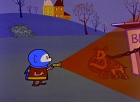 Screenshots from the 1959 Paramount / Famous Studios cartoon Out of This Whirl