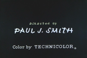 Screenshots from the 1959 Walter Lantz cartoon Truant Student