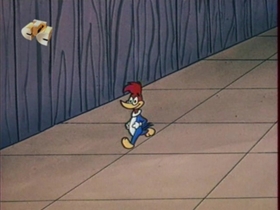 Screenshots from the 1959 Walter Lantz cartoon Tomcat Combat