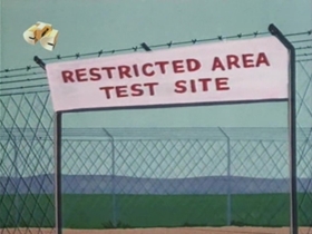 Screenshots from the 1959 Walter Lantz cartoon Tomcat Combat