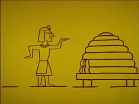 Screenshots from the 1959 Walter Lantz cartoon Bee Bopped