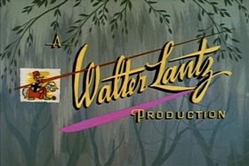 Screenshots from the 1959 Walter Lantz cartoon Romp in a Swamp