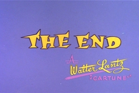 Screenshots from the 1959 Walter Lantz cartoon Kiddie League