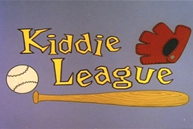 Screenshots from the 1959 Walter Lantz cartoon Kiddie League