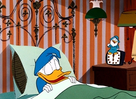 Screenshots from the 1959 Disney cartoon How to Have an Accident at Work