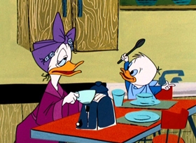 Screenshots from the 1959 Disney cartoon How to Have an Accident at Work