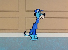 Screenshots from the 1959 Hanna-Barbera cartoon Hookey Daze