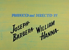 Screenshots from the 1959 Hanna-Barbera cartoon Hookey Daze