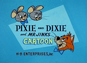 Screenshots from the 1959 Hanna-Barbera cartoon Jinks