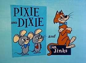 Screenshots from the 1959 Hanna-Barbera cartoon Jinks