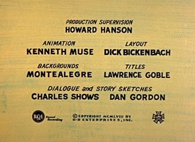 Screenshots from the 1959 Hanna-Barbera cartoon Jinks