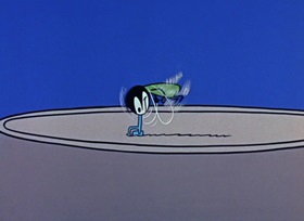 Screenshots from the 1959 Hanna-Barbera cartoon Skeeter Trouble