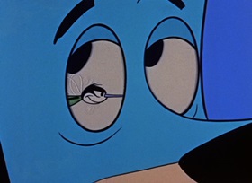 Screenshots from the 1959 Hanna-Barbera cartoon Skeeter Trouble