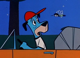 Screenshots from the 1959 Hanna-Barbera cartoon Skeeter Trouble