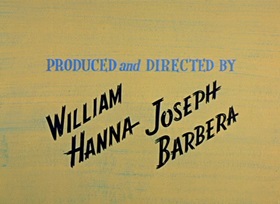 Screenshots from the 1959 Hanna-Barbera cartoon Skeeter Trouble