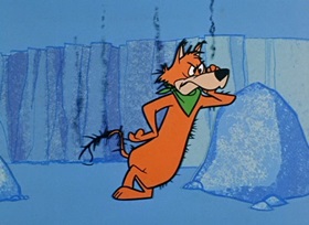 Screenshots from the 1959 Hanna-Barbera cartoon Sheep-Shape Sheepherder