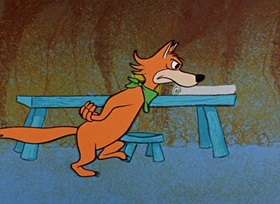 Screenshots from the 1959 Hanna-Barbera cartoon Sheep-Shape Sheepherder