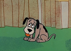 Screenshots from the 1959 Hanna-Barbera cartoon Barbecue Hound