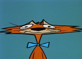 Screenshots from the 1959 Hanna-Barbera cartoon Dinky Jinks