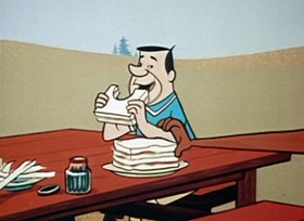 Screenshots from the 1959 Hanna-Barbera cartoon Bear on a Picnic
