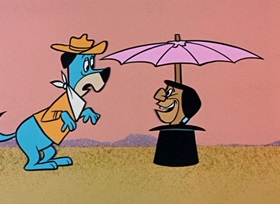 Screenshots from the 1959 Hanna-Barbera cartoon Hokum Smokum