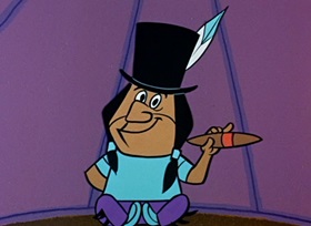 Screenshots from the 1959 Hanna-Barbera cartoon Hokum Smokum